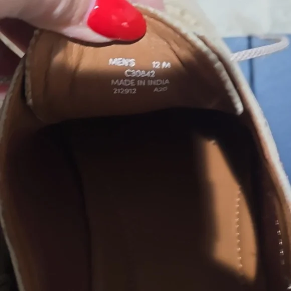 Wingtip suede Cole Haan men's shoes. Size 12 - Picture 3 of 7